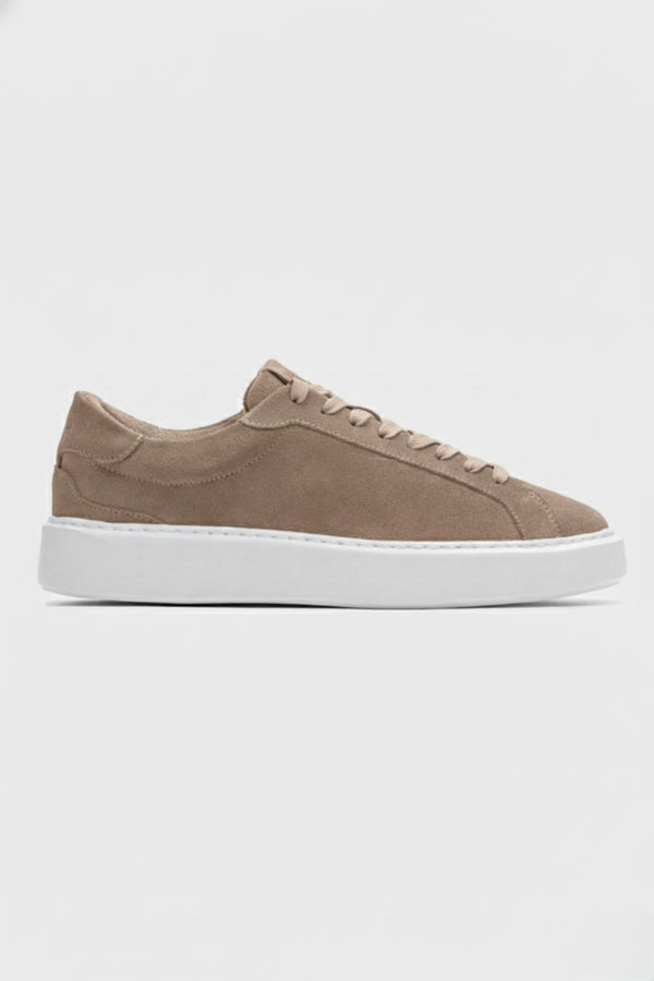 Linzaro Sneaker en Suède Premium – Beige