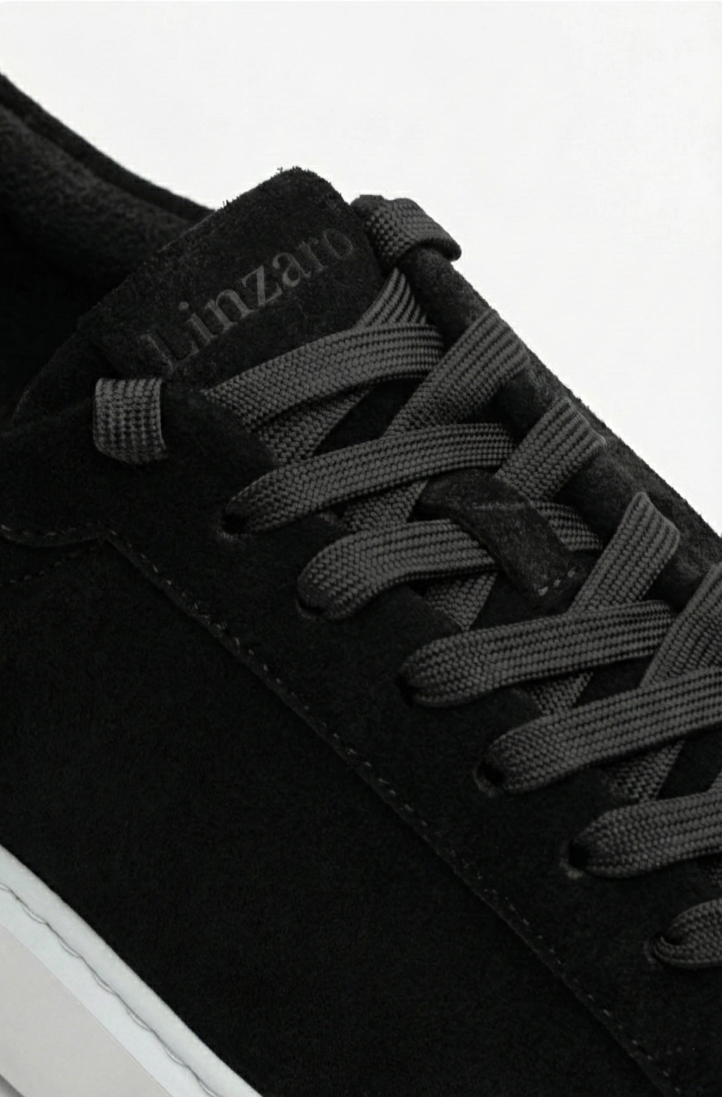 Linzaro Sneaker en Suède Premium – Noir