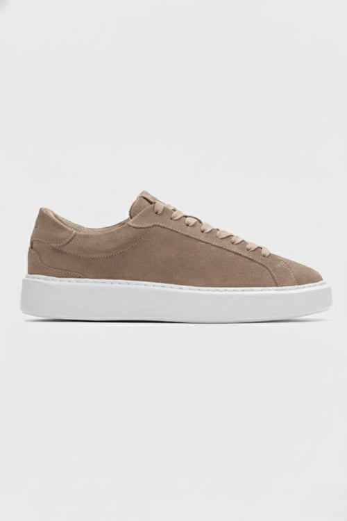 Linzaro Sneaker en Suède Premium – Beige