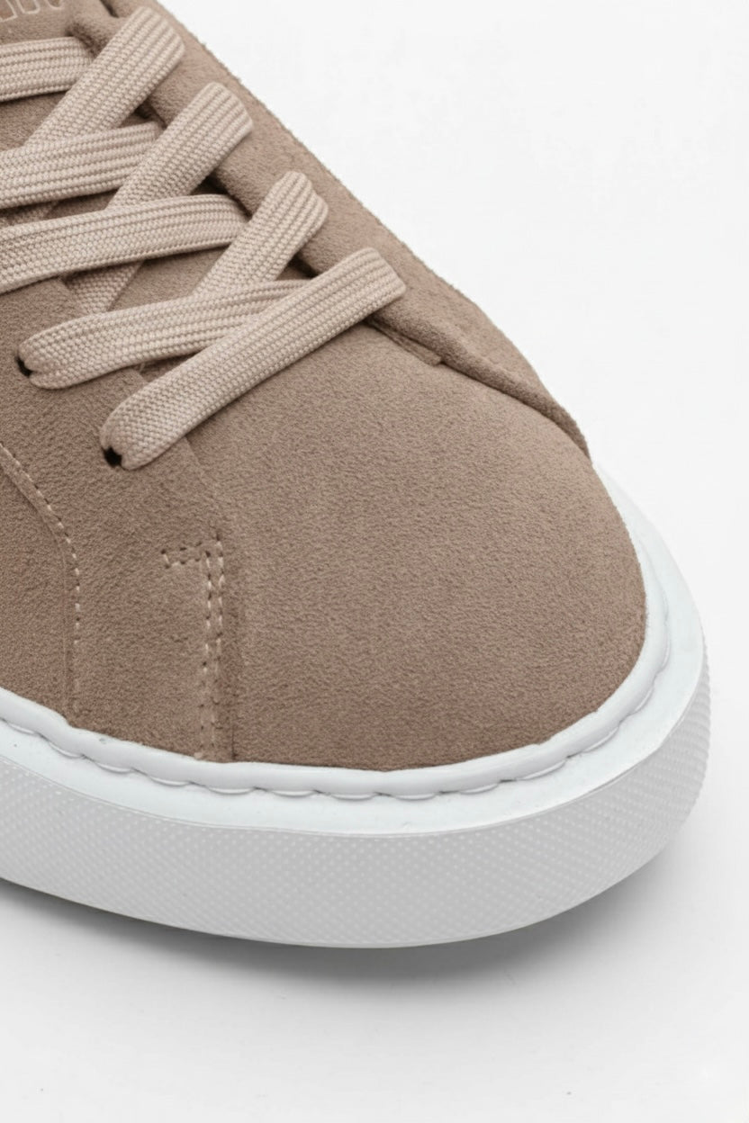 Linzaro Sneaker en Suède Premium – Beige