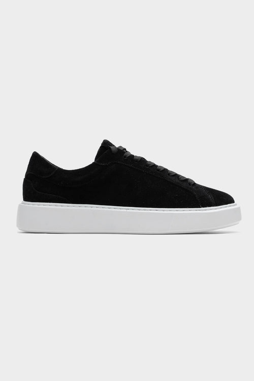 Linzaro Sneaker en Suède Premium – Noir