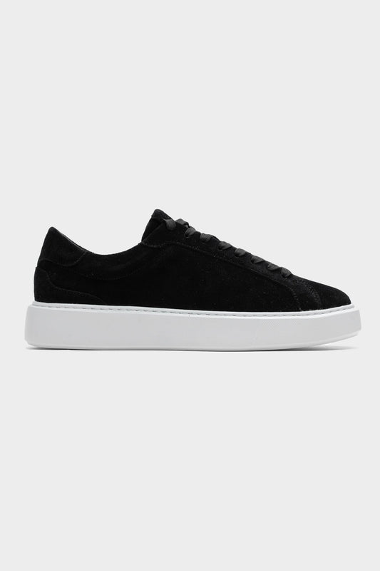 Linzaro Sneaker en Suède Premium – Noir
