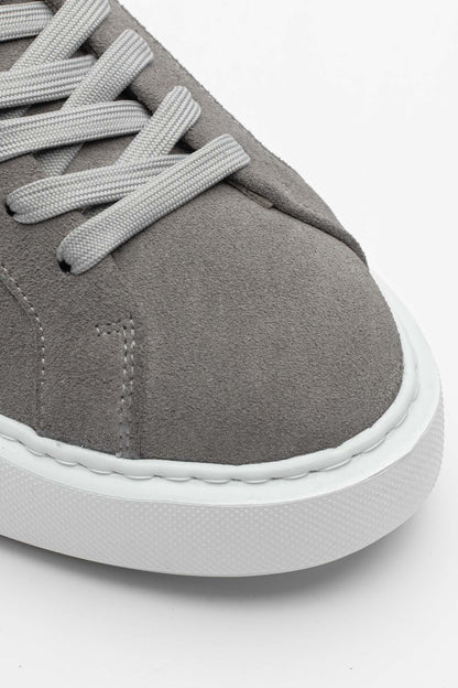 Linzaro Sneaker en Suède Premium – Gris Foncé